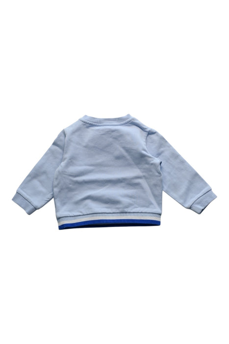A Blue Crewneck Sweatshirts from Jacadi in size 3T for girl. (Back View)