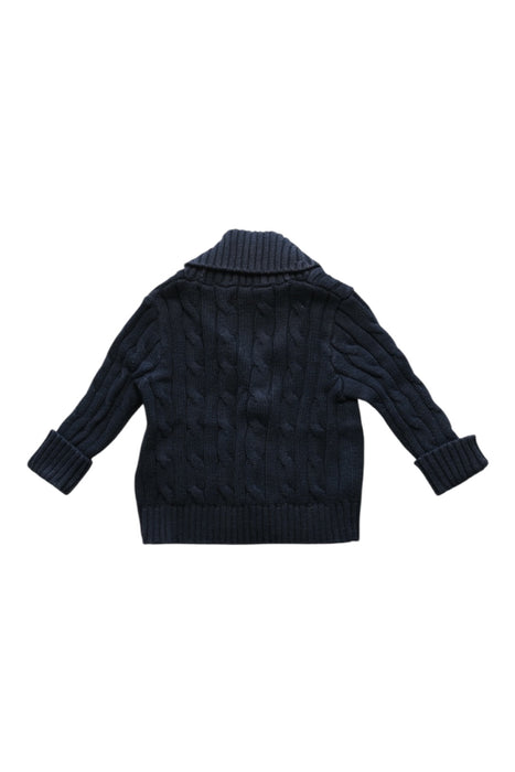 A Navy Cardigans from Ralph Lauren in size 6-12M for neutral. (Back View)