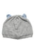 A Grey Beanies from Chicco in size 0-3M for neutral. (Back View)