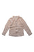 A Beige Long Sleeve Shirts from Babidu in size 3T for boy. (Front View)