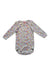 A Multicolour Long Sleeve Bodysuits from Petit Bateau in size 3-6M for girl. (Front View)