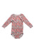 A Multicolour Long Sleeve Bodysuits from Petit Bateau in size 12-18M for girl. (Front View)