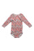 A Multicolour Long Sleeve Bodysuits from Petit Bateau in size 12-18M for girl. (Front View)