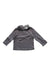 A Grey Long Sleeve Tops from Chateau de Sable in size 6-12M for girl. (Front View)