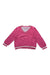 A Pink Crewneck Sweatshirts from Chateau de Sable in size 12-18M for girl. (Front View)
