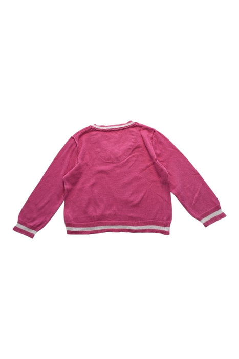 A Pink Crewneck Sweatshirts from Chateau de Sable in size 12-18M for girl. (Back View)