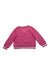 A Pink Crewneck Sweatshirts from Chateau de Sable in size 12-18M for girl. (Back View)