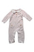 A Pink Long Sleeve Rompers from Chateau de Sable in size 6-12M for girl. (Front View)