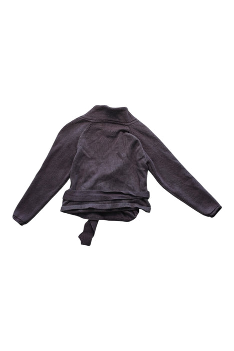 A Grey Cardigans from Chateau de Sable in size 12-18M for girl. (Back View)
