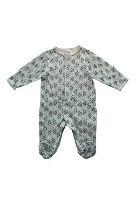 A White Onesies from Mamas & Papas in size 0-3M for girl. (Front View)