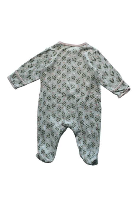 A White Onesies from Mamas & Papas in size 0-3M for girl. (Back View)