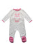 A White Onesies from Du Pareil au même in size 12-18M for girl. (Front View)