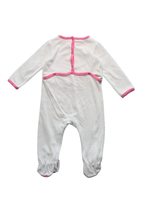 A White Onesies from Du Pareil au même in size 12-18M for girl. (Back View)