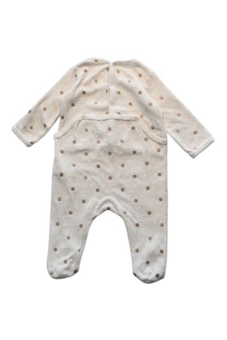 A White Onesies from Du Pareil au même in size 3-6M for girl. (Back View)