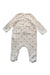 A White Onesies from Du Pareil au même in size 3-6M for girl. (Back View)