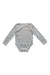 A Grey Long Sleeve Bodysuits from Bout'Chou in size 3T for girl. (Back View)