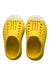 A Yellow Flats from Native Shoes in size 18-24M for neutral. (Front View)