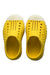 A Yellow Flats from Native Shoes in size 18-24M for neutral. (Front View)