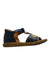 A Blue Sandals from Pom d’Api in size 3T for girl. (Back View)