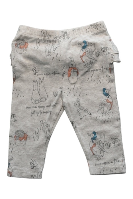 A Multicolour Casual Pants from Peter Rabbit in size 3-6M for girl. (Front View)