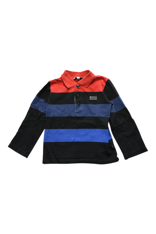 A Multicolour Long Sleeve Polos from Boss in size 3T for boy. (Front View)