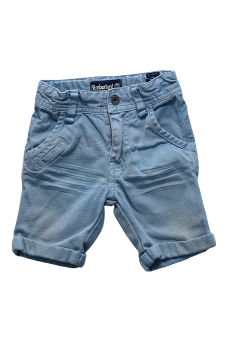 A Blue Shorts from Timberland in size 2T for boy. (Front View)