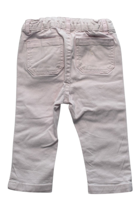 A Pink Casual Pants from Jacadi in size 6-12M for girl. (Back View)