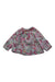 A Multicolour Long Sleeve Tops from Jacadi in size 6-12M for girl. (Front View)