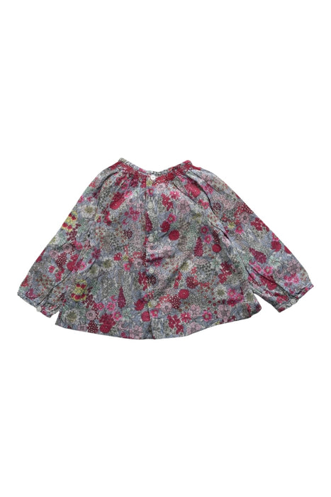 A Multicolour Long Sleeve Tops from Jacadi in size 6-12M for girl. (Back View)