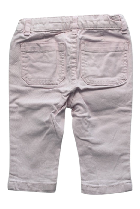 A Pink Casual Pants from Jacadi in size 3-6M for girl. (Back View)