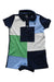A Multicolour Short Sleeve Rompers from Ralph Lauren in size 6-12M for boy. (Front View)