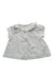 A White Short Sleeve Tops from Jacadi in size 6-12M for girl. (Back View)