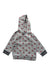 A Grey Hooded Sweatshirts from Petit Bateau in size 6-12M for neutral. (Front View)
