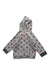 A Grey Hooded Sweatshirts from Petit Bateau in size 6-12M for neutral. (Back View)