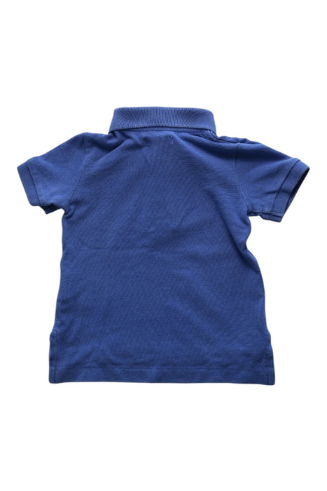 A Blue Short Sleeve Polos from Ralph Lauren in size 6-12M for neutral. (Back View)