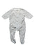 A White Onesies from Petit Bateau in size 3-6M for girl. (Front View)