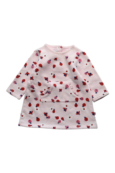 A Multicolour Long Sleeve Dresses from Cadet Rousselle in size 3-6M for girl. (Front View)
