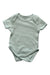 A Green Bodysuits from Vertbaudet in size 6-12M for neutral. (Front View)