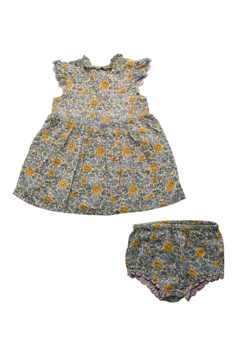 A Multicolour Skirt Sets from Bout'Chou in size 6-12M for girl. (Back View)