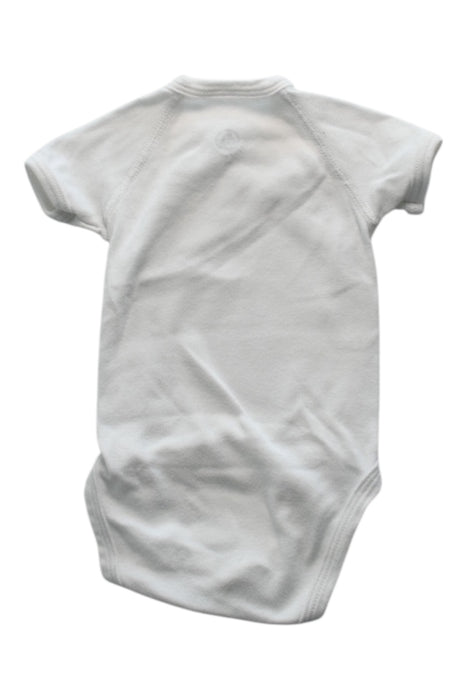 A  Bodysuits from Petit Bateau in size 0-3M for neutral. (Back View)