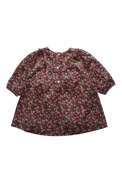 A Multicolour Short Sleeve Tops from Cyrillus in size 3-6M for girl. (Front View)
