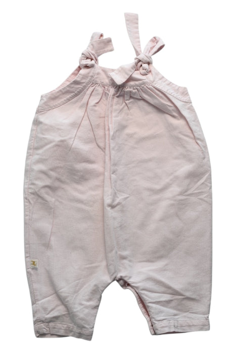A Pink Bodysuits from Les Enfantines in size 3-6M for girl. (Back View)