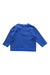 A Blue Sweatshirts from Petit Bateau in size 12-18M for boy. (Back View)