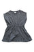 A Navy Short Sleeve Dresses from Monoprix in size 4T for girl. (Front View)