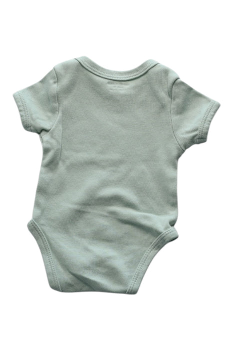 A Green Bodysuits from Vertbaudet in size 6-12M for neutral. (Back View)