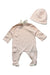 A Pink Pants Sets from Fendi in size 0-3M for girl. (Front View)