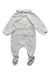 A White Onesies from Dior in size 0-3M for girl. (Back View)