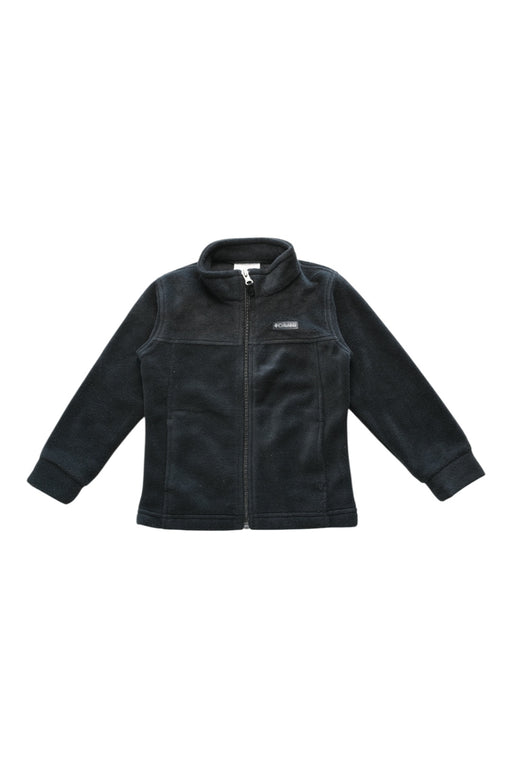 A Black Lightweight Jackets from Columbia in size 4T for neutral. (Front View)