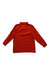 A Red Long Sleeve Polos from Tommy Hilfiger in size 4T for boy. (Back View)