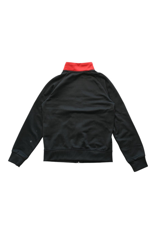 A Black Lightweight Jackets from Air Jordan in size 4T for boy. (Back View)